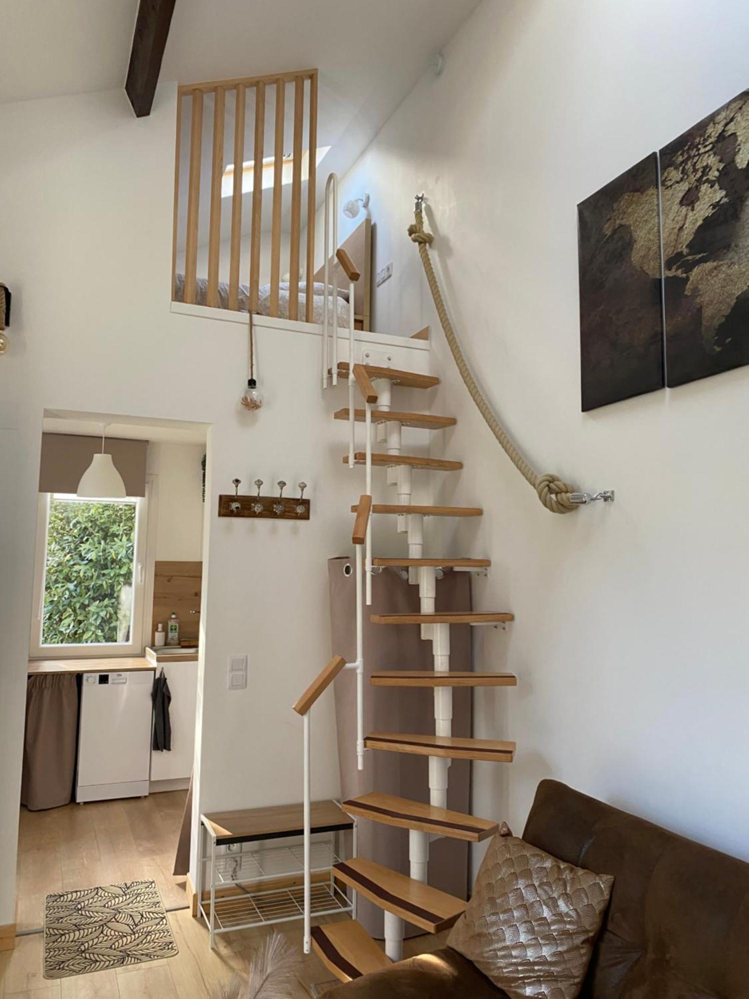 Pomponne The Little Oak - Tiny House With Bed On Mezzanine & Terrace - From 1 To 4 P Disney, Paris & Cdg מראה חיצוני תמונה