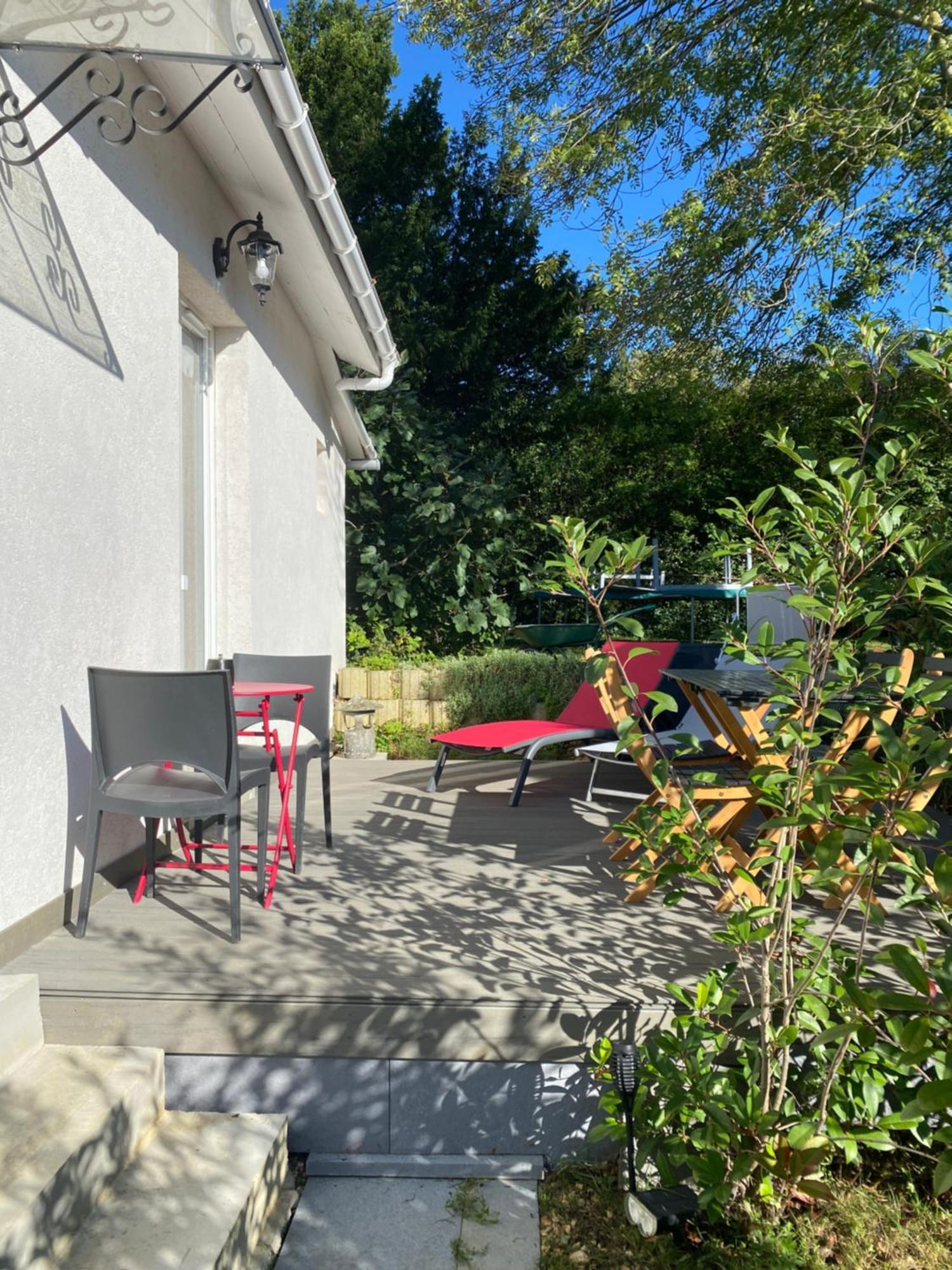 Pomponne The Little Oak - Tiny House With Bed On Mezzanine & Terrace - From 1 To 4 P Disney, Paris & Cdg מראה חיצוני תמונה