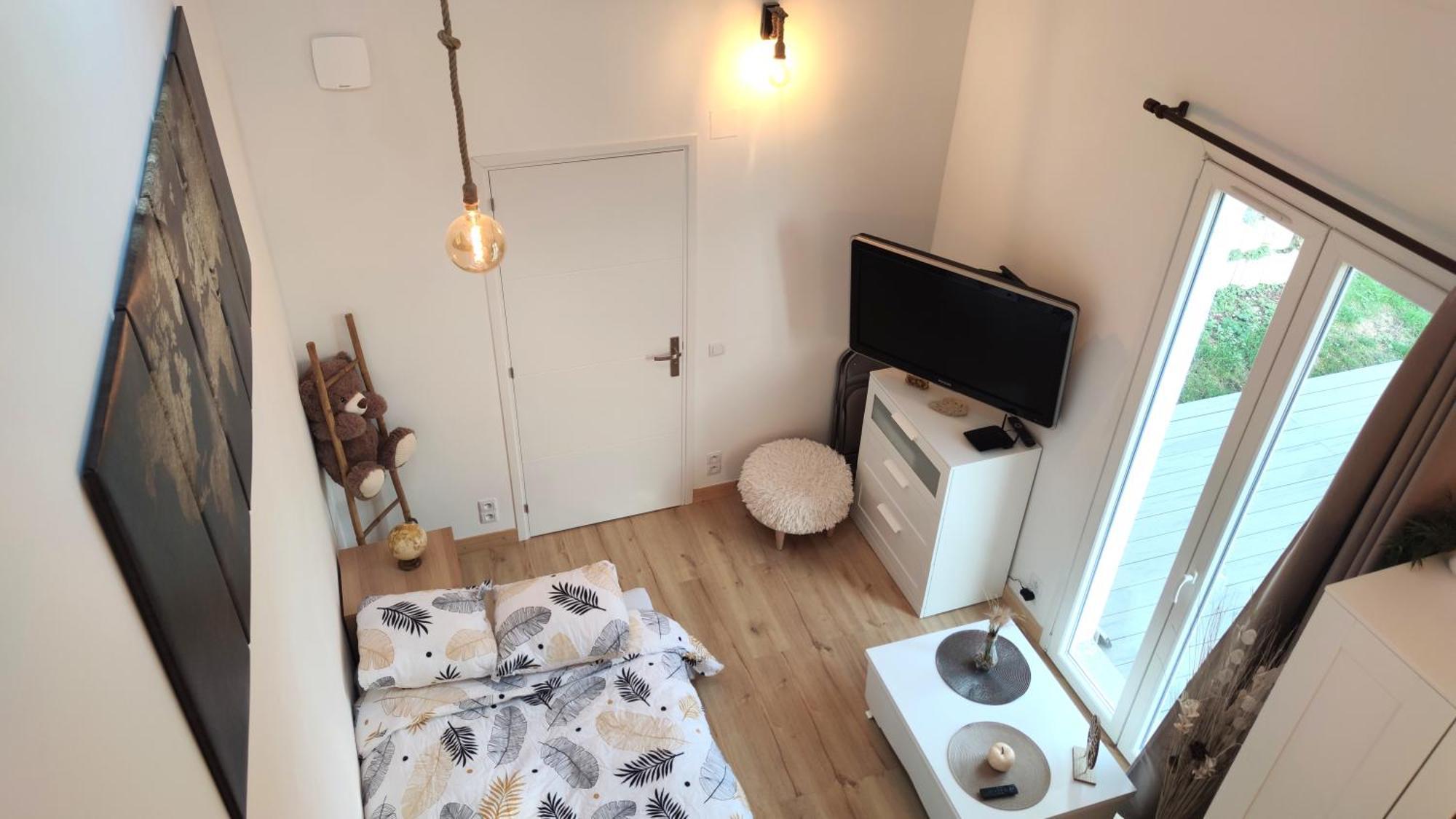 Pomponne The Little Oak - Tiny House With Bed On Mezzanine & Terrace - From 1 To 4 P Disney, Paris & Cdg מראה חיצוני תמונה