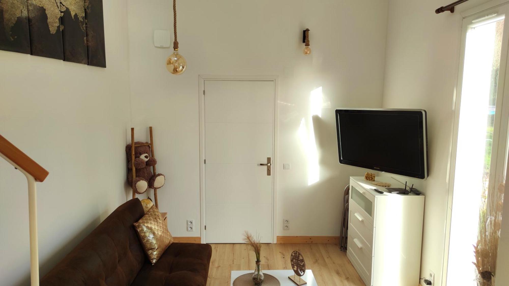 Pomponne The Little Oak - Tiny House With Bed On Mezzanine & Terrace - From 1 To 4 P Disney, Paris & Cdg מראה חיצוני תמונה
