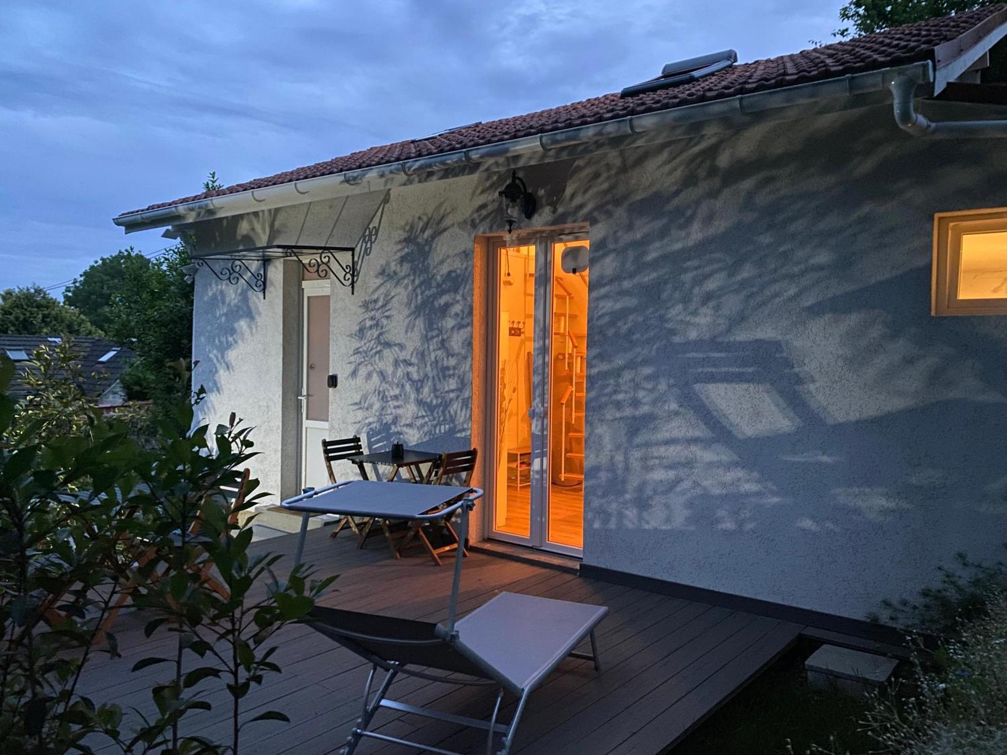 Pomponne The Little Oak - Tiny House With Bed On Mezzanine & Terrace - From 1 To 4 P Disney, Paris & Cdg מראה חיצוני תמונה