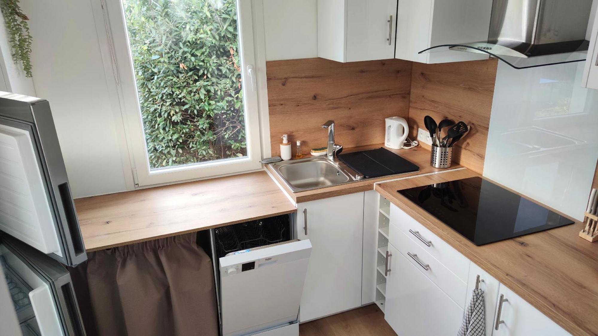 Pomponne The Little Oak - Tiny House With Bed On Mezzanine & Terrace - From 1 To 4 P Disney, Paris & Cdg מראה חיצוני תמונה